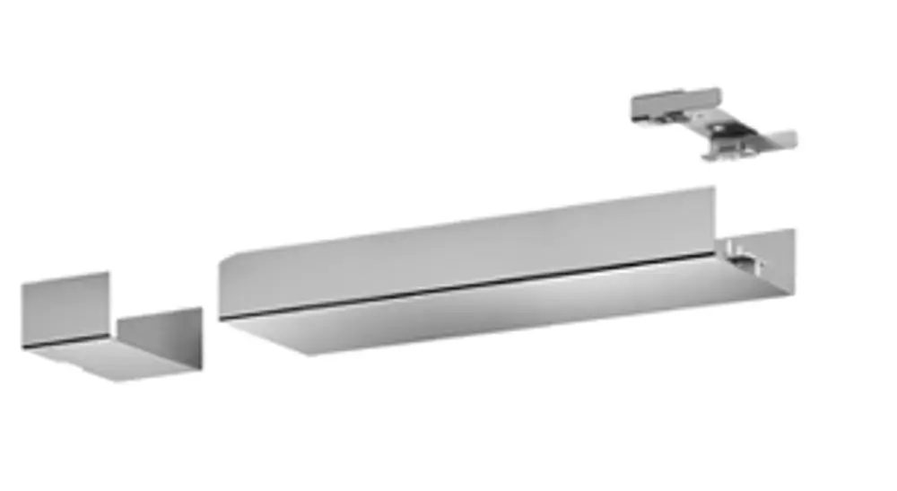 DORNBRACHT BIG RAIN Abdeckung für Anschlussrohre SERIENNEUTRAL 12940979 Edelstahl, 12940979-85 Galeriebild 1